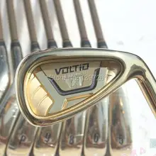 Горячие новые мужские клюшки для гольфа VOLTIO IV утюги для гольфа набор 5-9.P.A.S графитовая клюшка для гольфа R или S flex утюги для клубов