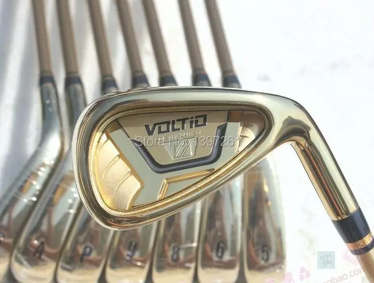 Hot New mens Golf Clubs VOLTIO IV Golf irons set 5-9.P.A.S Graphite Golf shaft R or S flex Irons clubs Free shipping Hot New mens Golf Clubs VOLTIO IV Golf irons set 5-9.P.A.S Graphite Golf shaft R or S flex Irons clubs Free shipping