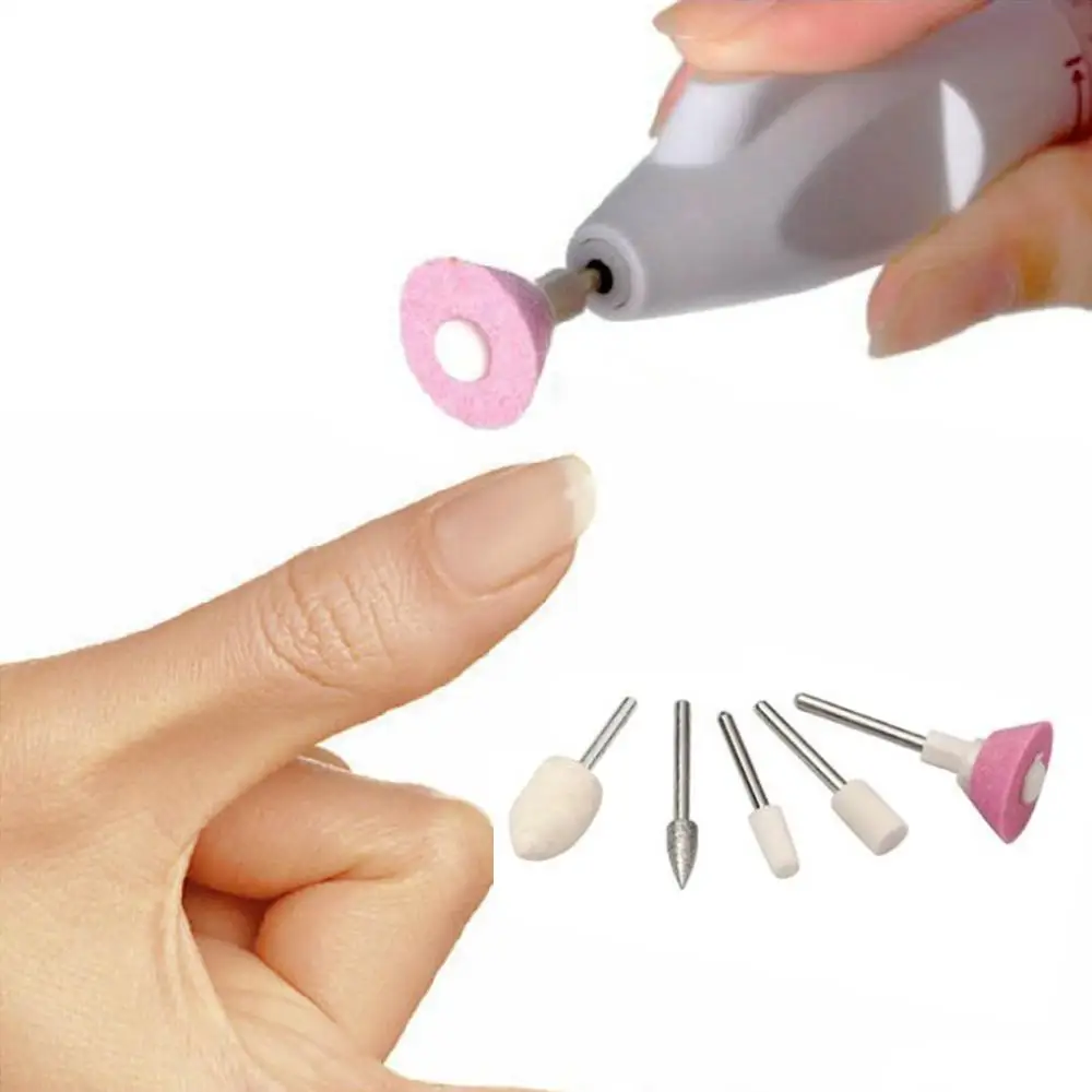 

Hot Sale 5 In 1 Combination Nail Trimming Kit Electric Salon Shaper Manicure Pedicure Polish Tool