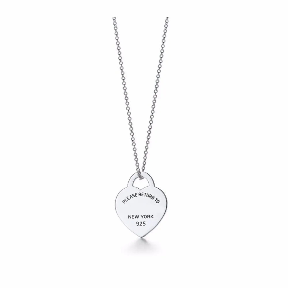 

CHAMSS 100% Sterling Silver Personalized Romantic Pendant Heart Lock Female Necklace Elegant Clavicle Chain