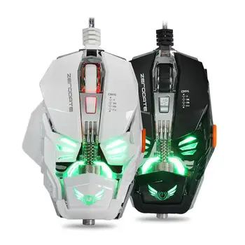 

Good Sale 8D Buttons 2500DPI Optical Wired Gaming Mechanical Mouse For Tablet Laptop PC Apr 21