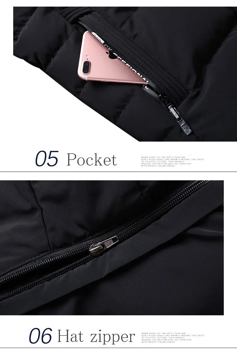 MuLS 5XL Parka Men 2019 Winter Warm Thick Cotton Jacket Parkas Men Fleece Hooded Coats Fashion Business Casual Jackets Outerwear 03