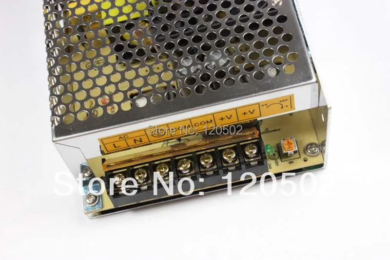 Бесплатная доставка 12V 10A 120W импульсный источник питания адаптер светодиодные