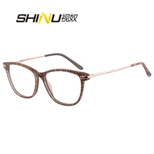 Бренд SHINU, прогрессивные Мультифокальные очки для чтения, для мужчин и женщин, анти-синий светильник, ацетатная оптическая оправа, очки по рецепту RD641