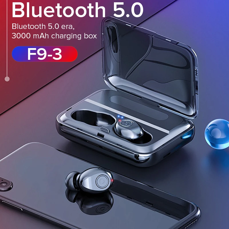 f9 true wireless earbuds 5.0
