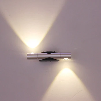 

Up and Down Led Wall Sconce Lampada Rotatable Fixture Aluminum for Living Room Bedroom Stair Night Lighting Decoration