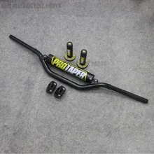 Мотоцикл 28 мм руль Толстая ручка баров 1 1/" для Honda KTM, Yamaha Kawasaki Suzuki CRF YZF WRF RM KXF Dirt Pit Bike ATV quad