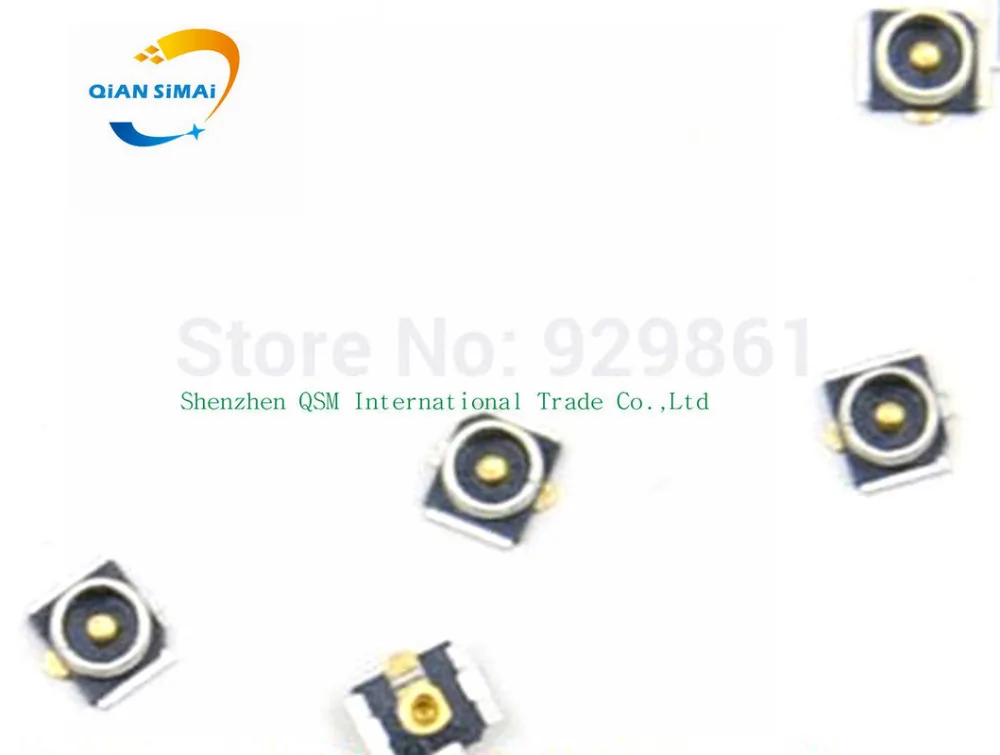 

QiAN SiMAi 2pcs/Lot wifi signal antenna connector socket on logic motherboard for Xiaomi M2A 2A Mi2A Mobile phone