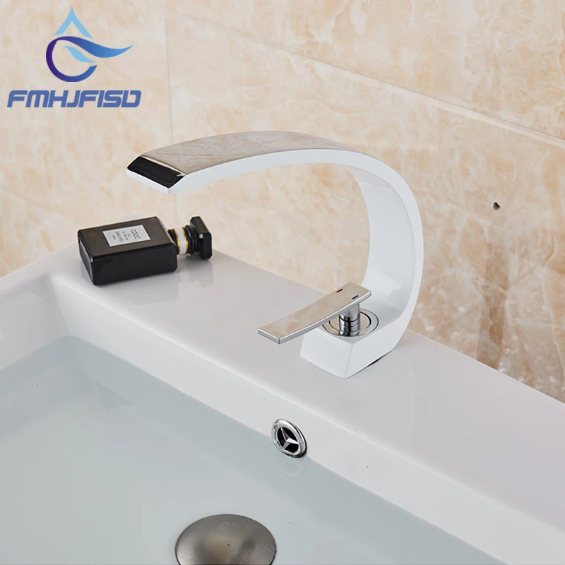 

Basin Chrome Faucet Brush Nickel Sink Mixer Tap Vanity Single Handle Faucet Hot Cold Water Bathroom Faucet
