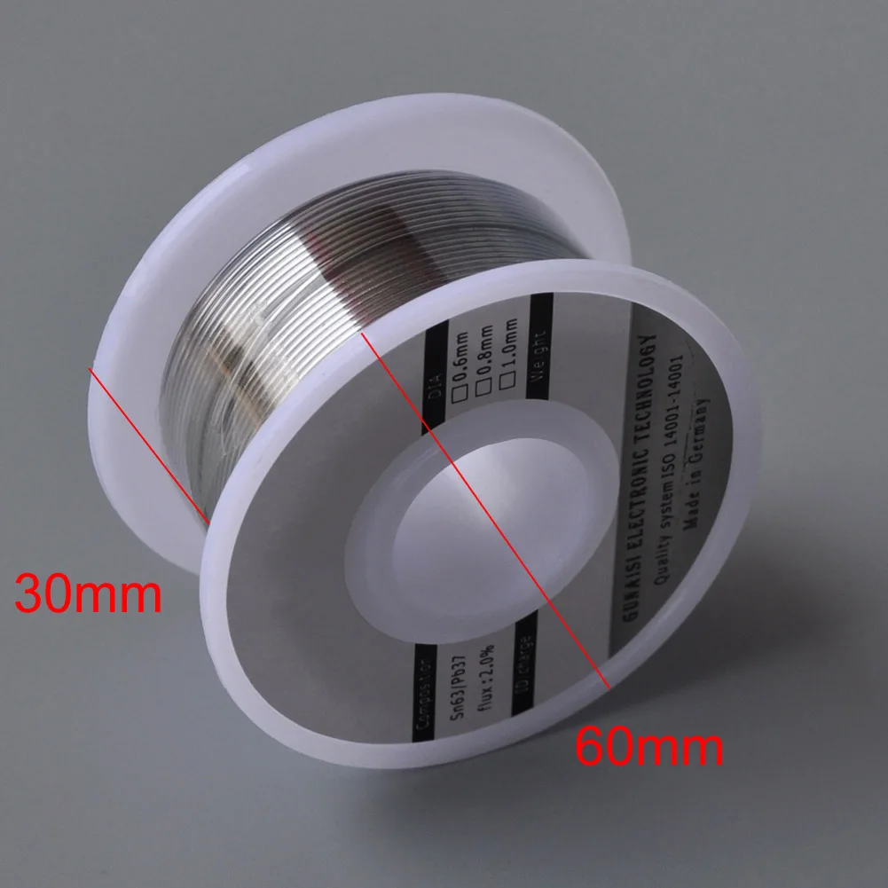 Solder Wire Roll Tin Lead Melt Rosin Core Soldering Durable High Brightness Non-toxic ALI88