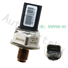 Очень хорошее качество Топливная рампа Давление Сенсор для peugeot 107 206 207 307 партнер 1,4 1,6 55PP06-03 55PP0603 96.582.278.80 1920.GW