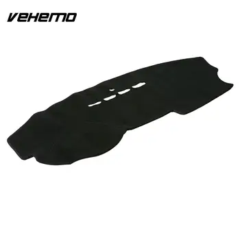 

Vehemo Silicone Slip Sun Cover Pad Dashboard Cover Car Accessories Dashboard Mat Black for Mazda 3 Classic 2006-2012
