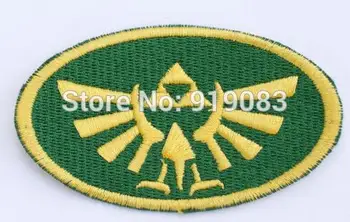 

3.5" THE LEGEND OF ZELDA VIDEO GAME Patch Family Crest Embroidered Iron on Badge Movie cosplay Halloween Costume