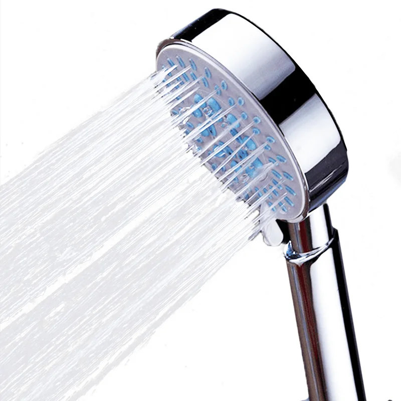 3 Modes Water Saving ABS Shower Head Round Handheld Rain Shower Nozzle