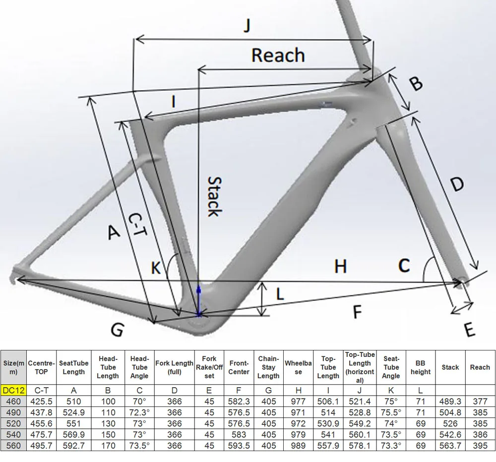 Best 2018 new CECCOTTI carbon road frame T1000 full carbon fiber DI2 Mechanical carbon bike frame 10