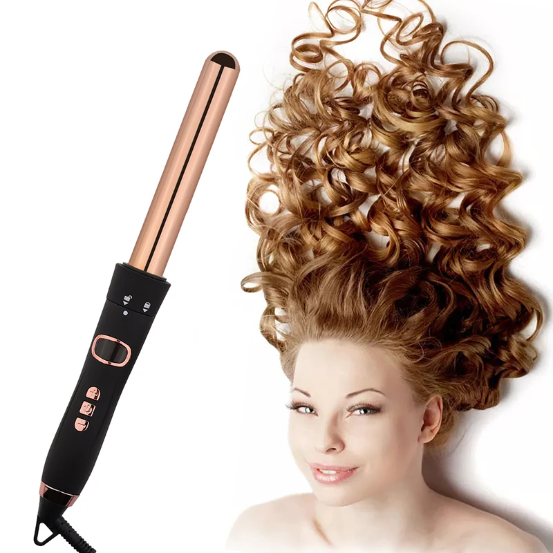 Ferro de Ondulação Conjunto para Salão Ferramentas da Onda do Cabelo Cerâmica Modelador Cabelo Varinha Curling Ferro Multi Estilor Iron Wand Beleza Uso Doméstico 19 conjunto para salão beleza uso doméstico ferramentas da onda do cabelo