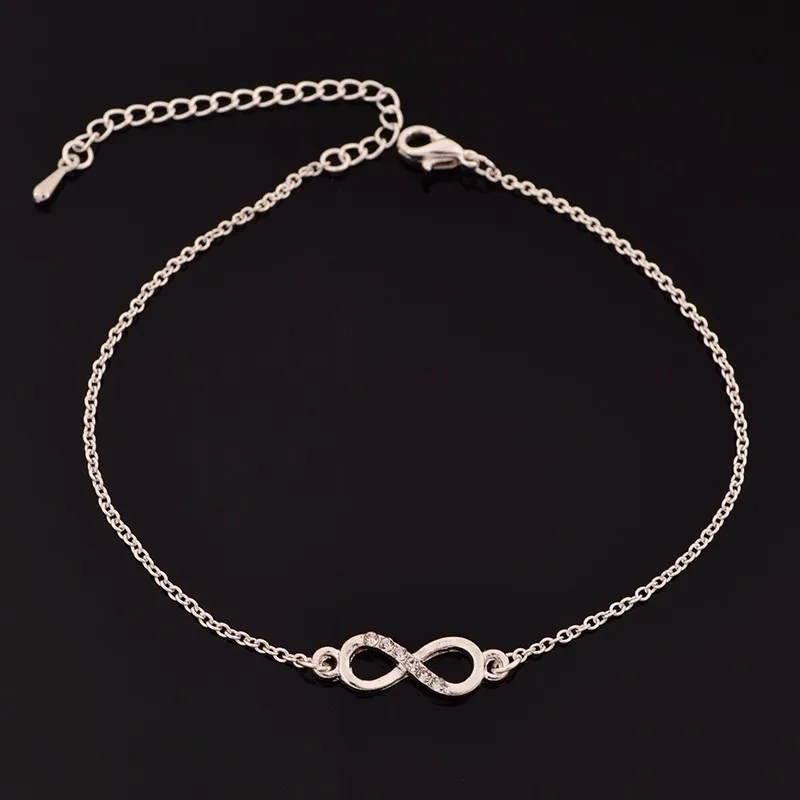 Модный браслет для женщин с надписью "Love CZ Infinity", 8 символов, браслеты дружбы, золотые, серебряные, вечерние, подарок, застежка-Омар, вечность, ювелирное изделие