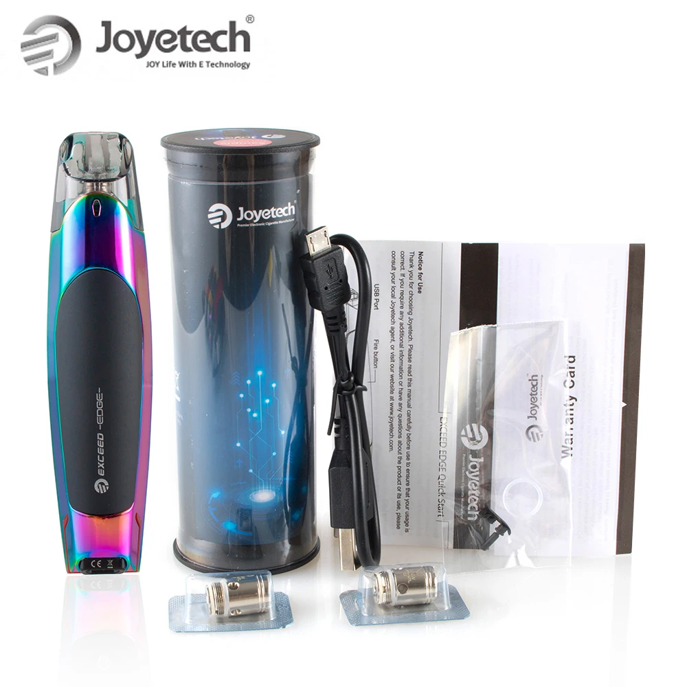 Оригинальный набор Joyetech EXCEED Edge катушка 2 мл Eliquid EX 1 Ом встроенный аккумулятор 650