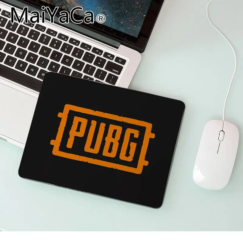 Maiya PUBG высокоскоростной коврик для мыши резиновый ПК компьютерный игровой коврик для мыши - Цвет: No Lock Edge25x29cm