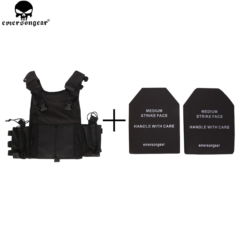 EMERSON тактический жилет охотничий пуленепробиваемый жилет Airsoft emersongear Plate Carrier Molle жилет боевой штурмовой жилет EM7353