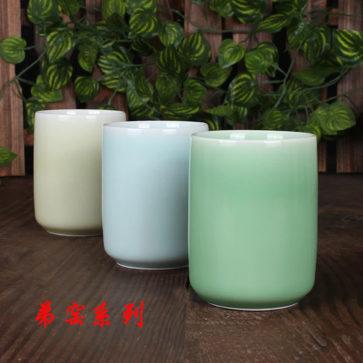 Подлинный Longquan Celadon кунг-фу чашка для чая офисная чашка для воды Кухонная офисная чашка для питья