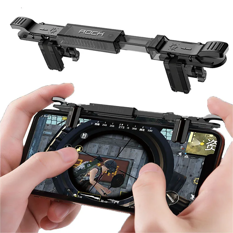 

New Game Joystick joypad mobile for Phone Pubg Mobile Free Fire Aim Button Gaming Trigger Game Controller for pubg L1 R1 Shooter