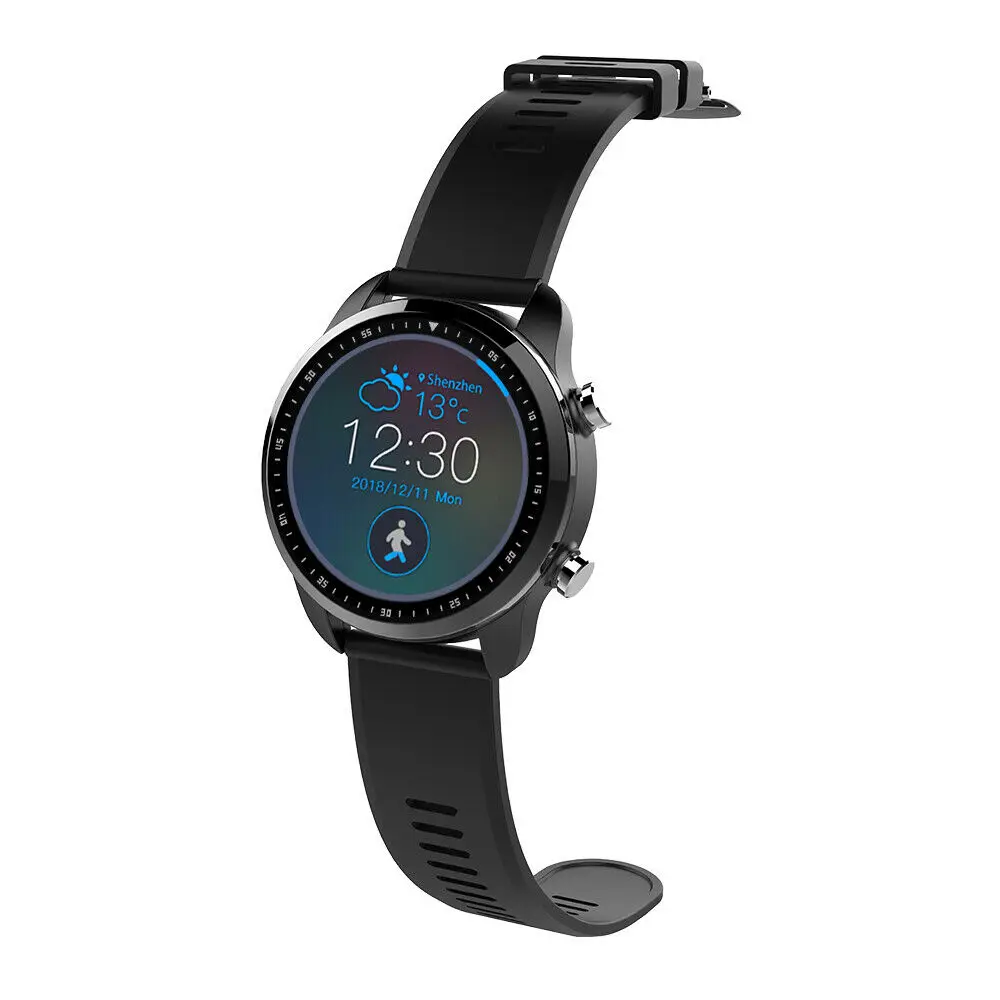 Black 2G+16G+GPS Bluetooth Touch Screen Android Guad Core Smart Watch