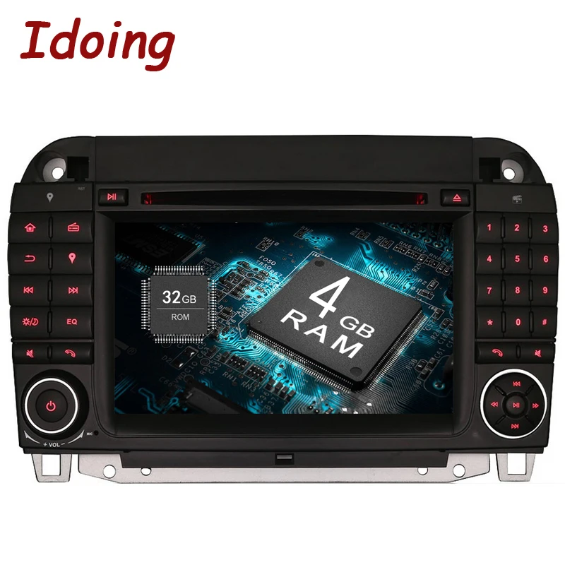 Excellent Idoing 2 din Android 9.0 4G+32G 8Core For MercedesBenz CL55 600 Car Radio Dvd Player Steering Wheel Video WiFi 3G TV Fast Boot 0 Excellent Idoing 2 din Android 9.0 4G+32G 8Core For MercedesBenz CL55 600 Car Radio Dvd Player Steering Wheel Video WiFi 3G TV Fast Boot 0
