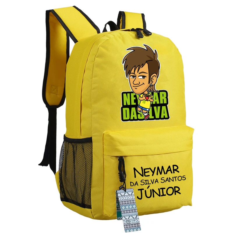 Подростковые рюкзаки с логотипом Neymar школьные рисунком сумка для футбола на