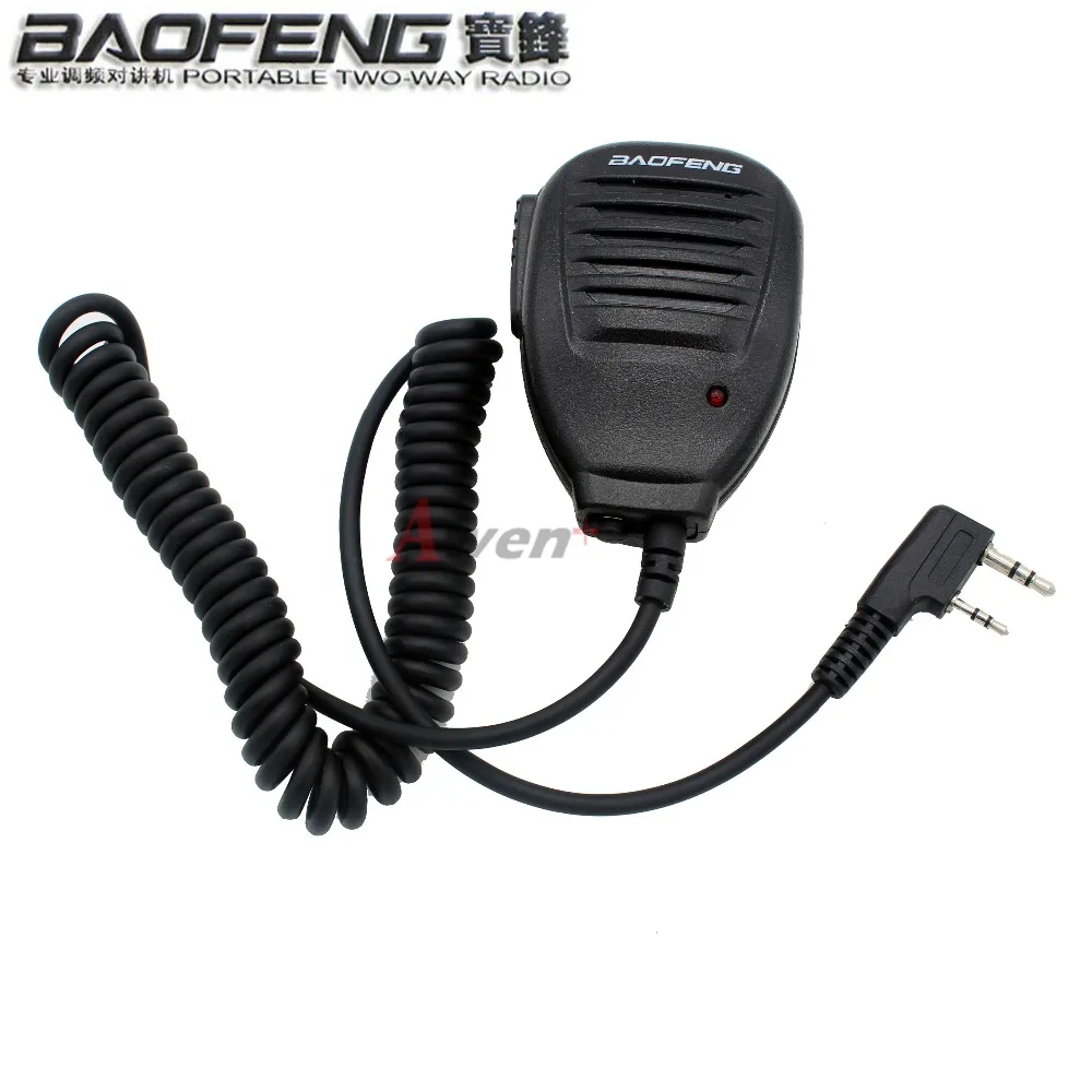 Оригинальный ручной микрофон BaoFeng для UV-5R UV-5RA UV-5RE DM-5R Plus GT-3 UV-B5 UV-B6 BF-888S UV-82 UV-89 BF-F8 + |