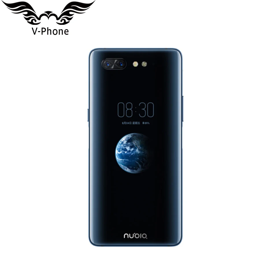 Мобильный телефон zte Nubia X 8 ГБ 128 ГБ с двойным экраном 4G LTE 6,26 дюйма 5,1 дюйма Snapdragon 845 24 МП 16 МП с двойным дисплеем