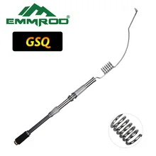 EMMROD Lengthened Bait Casting Rod Packer Rod Compact Fishing Pole Cast Rod Stainless Portable Ice Fishing rod Boat Raft Rod GSQ
