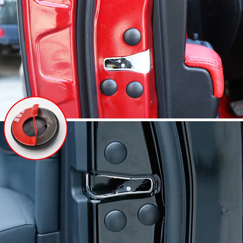 Car Door Lock Screw Protector Cover for Hyundai Tucson Elantra Creta IX25 IX35 Sonata Solaris Santa Fe I30 Accent Creta Azera car door lock cover,car door cover,car interior accessories,car exterior accessories