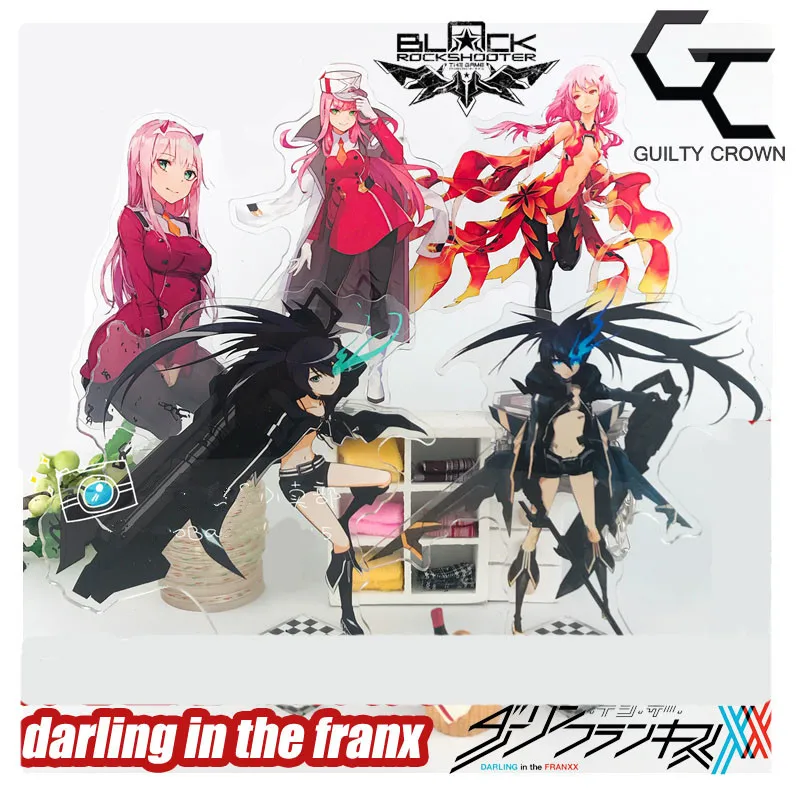 

Japanese Anime Acrylic Stand Figure Decoration DARLING in the FRANXX Yuzuriha Inori BRS Cosplay Gift Double Sided Pattern 15cm