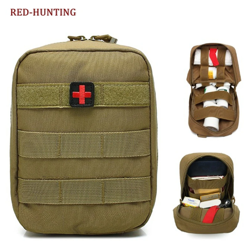 

First Aid Bag Medical EMT Cover Outdoor Emergency Military Program IFAK Package Travel Hunting Utility Molle Pouch