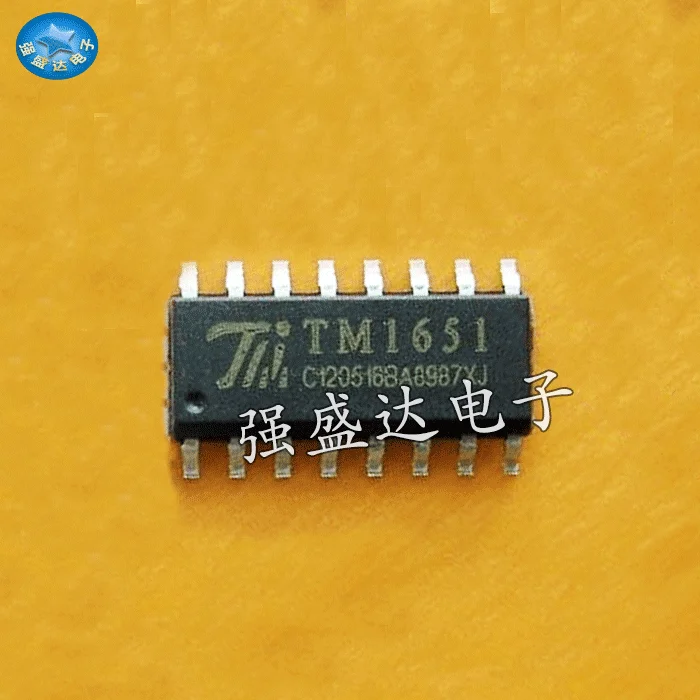 2019 Прямая Продажа Продвижение 100% новое и оригинальное TM1651 TM 1651 SOP16 LED панель