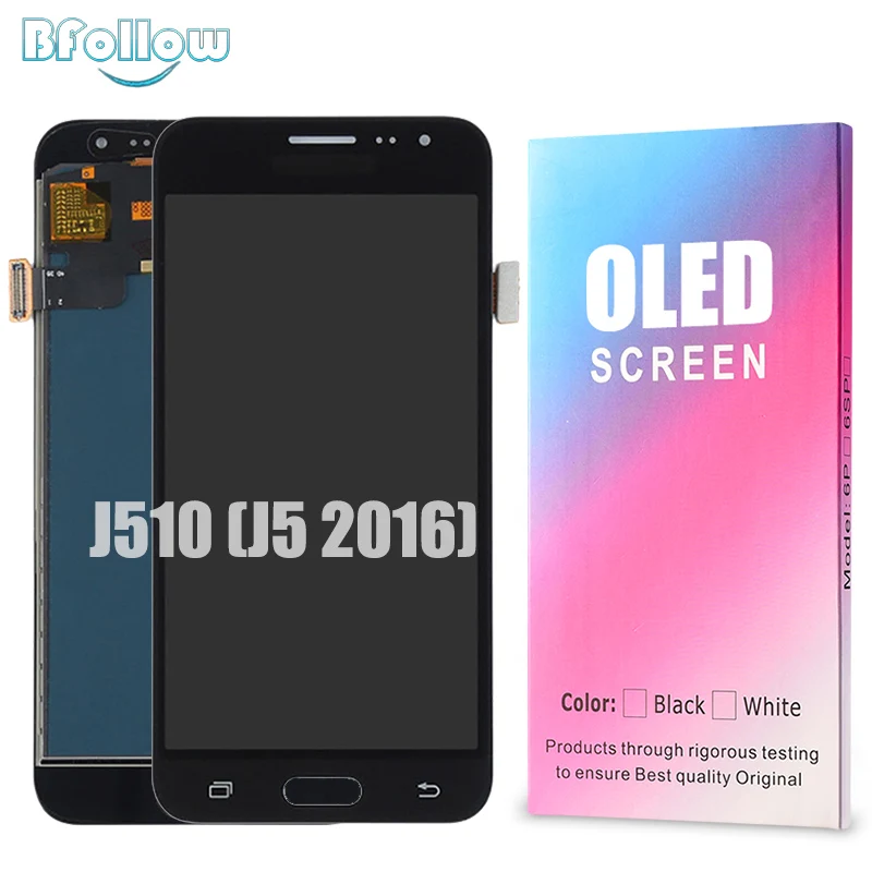 

BFOLLOW Original OLED for Samsung Galaxy J510 (J5 2016) AAA COPY LCD Screen Display Digitizer Assembly Replacement