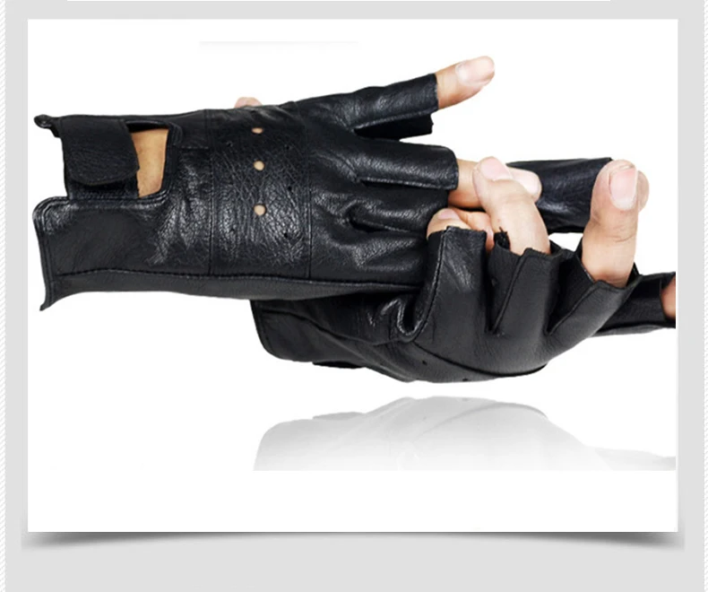 Брендовые весенние женские кожаные перчатки longkeader, перчатки из козьей кожи без подкладки для вождения, перчатки без пальцев для тренажерного зала и фитнеса