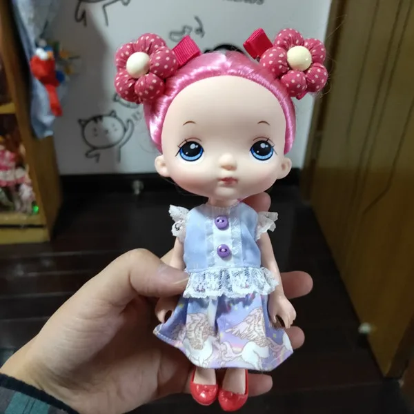 Милая кавайная кукла девочка 12 шарниров игровой домик игрушка для детей подарок