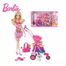 Barbie Gir Fashion Combo American Girll Creative Designer Superhero To Princess Animal Set Bonecas Barbie Doll Baby Toys BCF82 2018 barbie animal rescuer doll