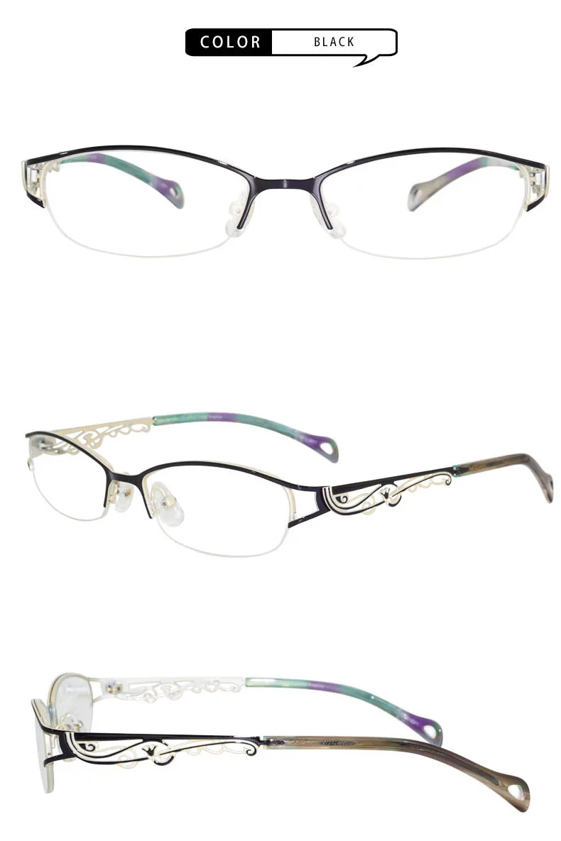 Ретро стиль, роскошные женские очки, оправа, прозрачные линзы, Oculos, сплав, женские очки, цветочные оптические оправы, винтажные женские очки