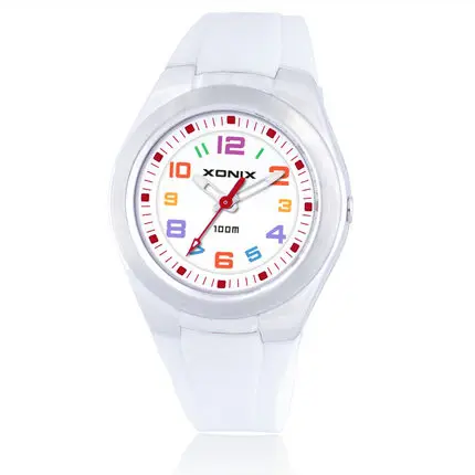 Прецизионные брендовые белые силиконовые часы для студентов, для женщин и мужчин, спортивные кварцевые часы для пары, ультра тонкие повседневные часы, Relojer Feminino PY - Цвет: PY-101