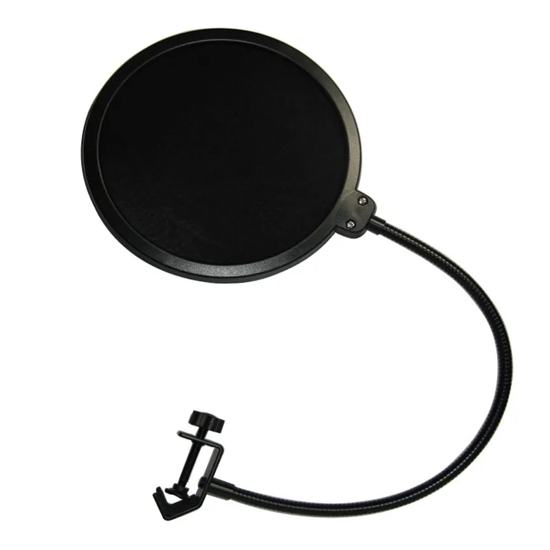 Double Layer Studio Microphone Mic Filter Wireless Mount Circular Shield For Recording Studio Network