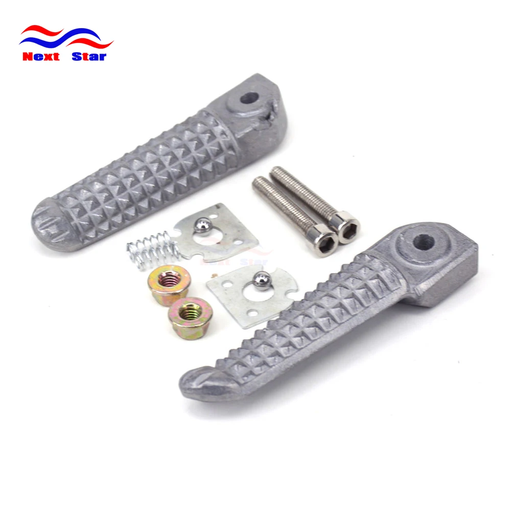 

Motorcycle Front Foot Pegs Footrest Pedals For Yamaha YZF R1 2002-2014 YZF R6 2003 2004 2005 2006 2007 2008 2009 2010 2011-2014
