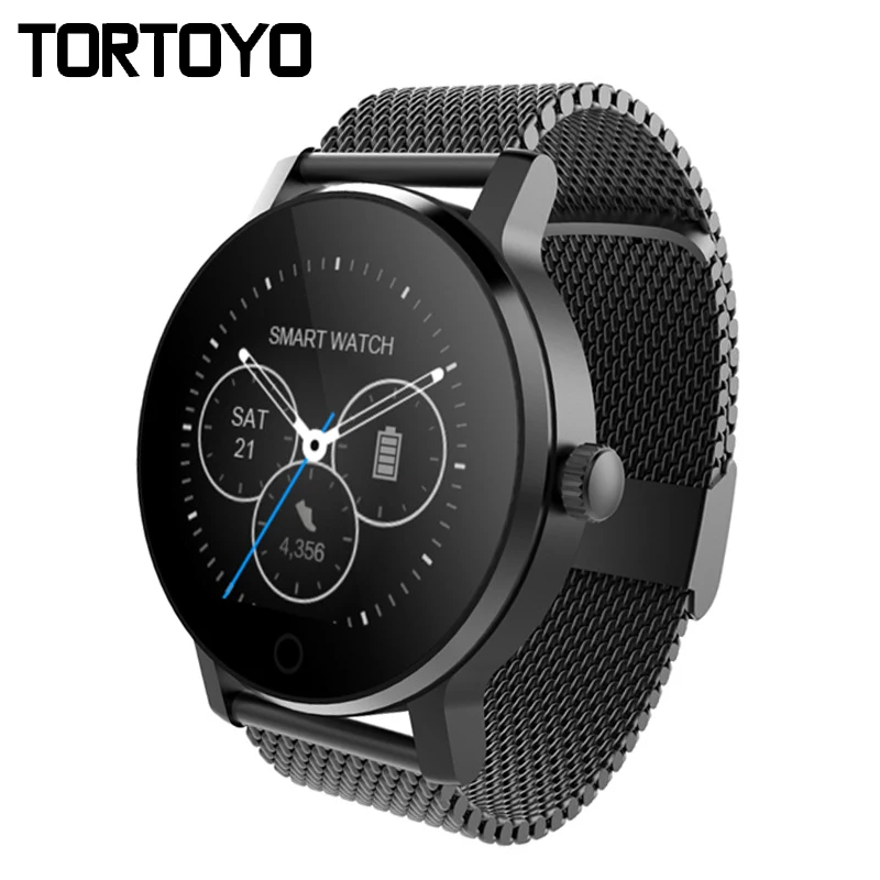 

TORTOYO New Smart Watch SMA09 Bluetooth Smartwatch Sports Heart Rate Monitor Wristwatch Phone Anti Lost Push for iPhone Android