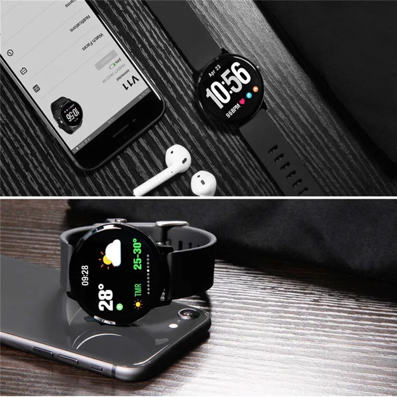  Wristwatch V11 SMart Watch for Android Smartphones Support Multifunction Weather Forecase for Andro