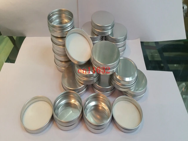 

3000pcs/lot Free Shipping 15g / 15ml Empty Cosmetic Jar Lip Balm Container Pots Aluminum Tins Bottle case