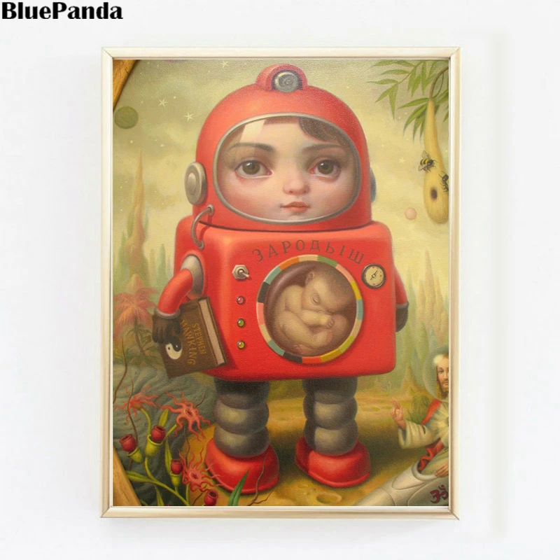 Mark Ryden the Bee Hair Oscary Favourite Artist художественные принты картины для гостиной плакат на стену домашний декор