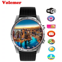Volemer KW99 Smart font b Watch b font Phone MTK6580 3G WIFI GPS font b Watch