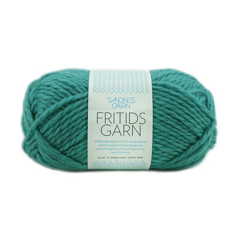 7024 1*50 г шариковая Sandnes Garn Fritids шерстяная пряжа средней толщины ручной вязки - Цвет: 7024